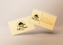 Cartão de Visitas - Café e Prosa